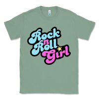 Sage rock n roll girl Classic Tee - artisFamous