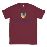 Burgundy Chamberlain College Nursing Classic Tee - artisFamous