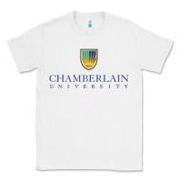 White Chamberlain College Nursing Classic Tee - artisFamous