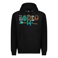 Black rodeo life with gemstone Premium Hoodie - AdoDesignShop