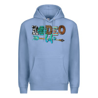 Colony Blue rodeo life with gemstone Premium Hoodie - AdoDesignShop