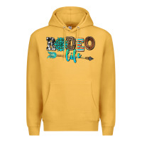 Mustard rodeo life with gemstone Premium Hoodie - AdoDesignShop