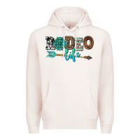 Pale Pink rodeo life with gemstone Premium Hoodie - AdoDesignShop