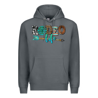 Rock rodeo life with gemstone Premium Hoodie - AdoDesignShop