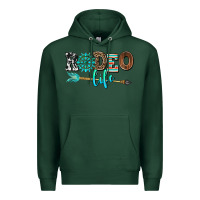 Sports Green rodeo life with gemstone Premium Hoodie - AdoDesignShop