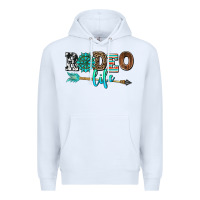 White rodeo life with gemstone Premium Hoodie - AdoDesignShop