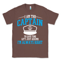 Chestnut captain funny boating sailing Classic Tee - artisFamous