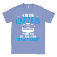 Colony Blue captain funny boating sailing Classic Tee - artisFamous