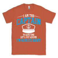 Copper captain funny boating sailing Classic Tee - artisFamous