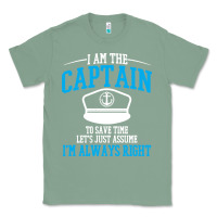 Sage captain funny boating sailing Classic Tee - artisFamous