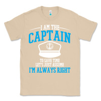 Mushroom captain funny boating sailing Classic Tee - artisFamous