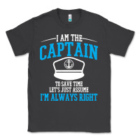 Smoke captain funny boating sailing Classic Tee - artisFamous