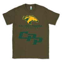 Army Green cal pol pomona Classic Tee - artisFamous
