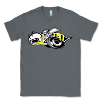 Charcoal Heather super bee Classic Tee - artisFamous