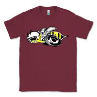 Burgundy super bee Classic Tee - artisFamous