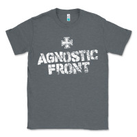 Charcoal Heather agnostic font Classic Tee - artisFamous