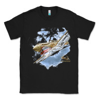 Black flying tigers Classic Tee - artisFamous