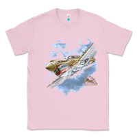 Bubblegum Pink flying tigers Classic Tee - artisFamous