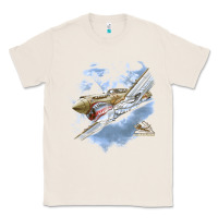 Natural flying tigers Classic Tee - artisFamous