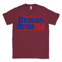 Burgundy reagan president Classic Tee - artisFamous
