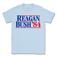 Dusty Blue reagan president Classic Tee - artisFamous