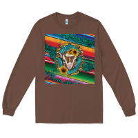 Chestnut western baby goat Long Sleeve Tee - BarkalooDesign