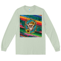 Matcha western baby goat Long Sleeve Tee - BarkalooDesign