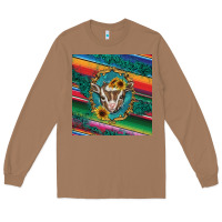 Toasted Coconut western baby goat Long Sleeve Tee - BarkalooDesign