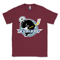 Burgundy plymouth whalers Hockey Classic Tee - artisFamous