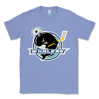 Colony Blue plymouth whalers Hockey Classic Tee - artisFamous