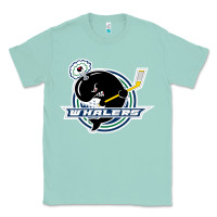 Seafoam plymouth whalers Hockey Classic Tee - artisFamous