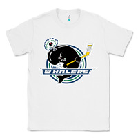 White plymouth whalers Hockey Classic Tee - artisFamous