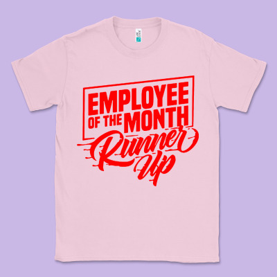 Employee Of The Month Runner Up Classic Tee Designed By Artisfamous