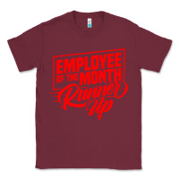 Burgundy employee of the month runner up Classic Tee - artisFamous