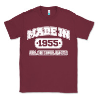 Burgundy made in 1955 funny vintage Classic Tee - artisFamous