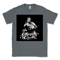 Charcoal Heather Johnny Cash Music Classic Tee - artisFamous