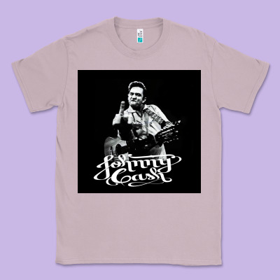 Johnny Cash Music Classic Tee Designed By Artisfamous
