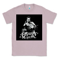 Lilac Johnny Cash Music Classic Tee - artisFamous