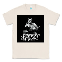 Natural Johnny Cash Music Classic Tee - artisFamous