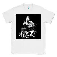 White Johnny Cash Music Classic Tee - artisFamous