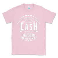 Bubblegum Pink Johnny Cash Music Classic Tee - artisFamous