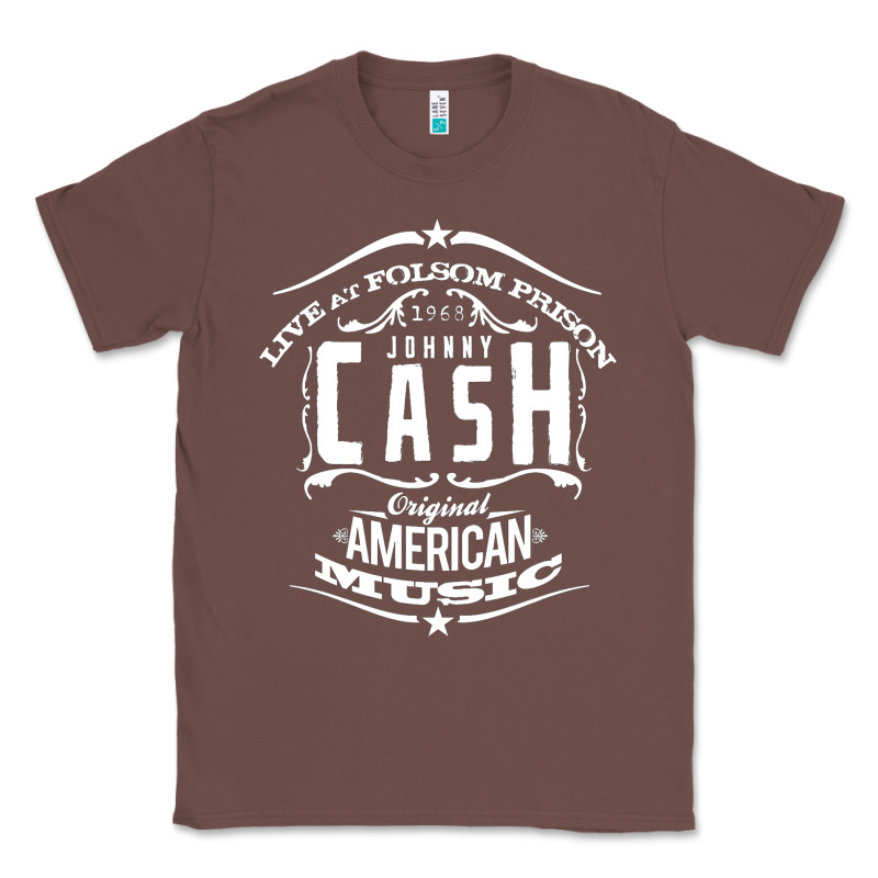 Johnny Cash Music Classic Tee by artisFamous | Teevron