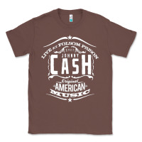 Chestnut Johnny Cash Music Classic Tee - artisFamous