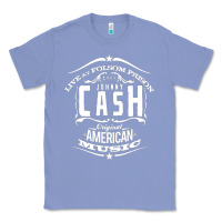 Colony Blue Johnny Cash Music Classic Tee - artisFamous