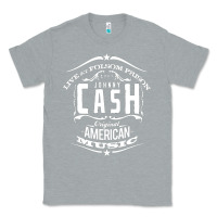 Heather Grey Johnny Cash Music Classic Tee - artisFamous
