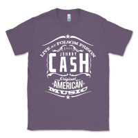 Lavender Johnny Cash Music Classic Tee - artisFamous
