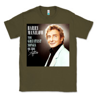 Army Green Best Barry Manilow Classic Tee - artisFamous