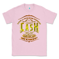 Bubblegum Pink Johnny Cash Music Classic Tee - artisFamous