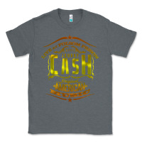 Charcoal Heather Johnny Cash Music Classic Tee - artisFamous