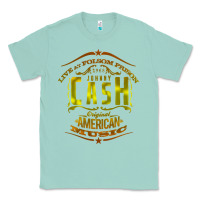 Seafoam Johnny Cash Music Classic Tee - artisFamous